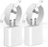 iPhone 15 Charger Fast Charging 10 FT, 2 Pack 20W USB C Wall Charger with 10FT Long Type C Charger Fast Charging Cable