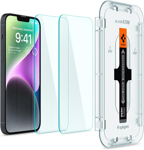 Spigen Tempered Glass Screen Protector for iPhone 14 Plus/iPhone 13 Pro Max - Enhanced Sensor Protection