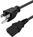 8ft AC Power Cord Replacement for Vizio Smart LCD TV Models VX32L VX20L VX200e VW32L VW42L and More
