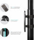 TS1881 50 mm (APS1881) ONKRON Power Strip Surge Protector Mounting Bracket for TV Stand Column Diameter Black