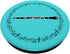 Clarinet Player Gift - Music Notes in Circle - Aqua PopSockets PopGrip: Swappable Grip for Phones & Tablets
