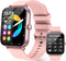 Smart Watch for Women, 1.85" Waterproof Fitness Tracker with 24-Hour Blood Pressure, Heart Rate, SpO2 Monitor, iPhone