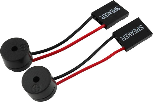 2PCS Internal Speaker for PC Motherboard, Built-in Buzzer Alarm, Computer Box Speaker