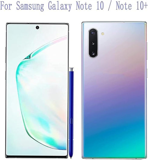 Galaxy Note 10 Stylus Pen Replacement for Samsung Galaxy Note 10, Note 10 Plus, Note 10+ 5G S Pen (Aura Glow Silver)