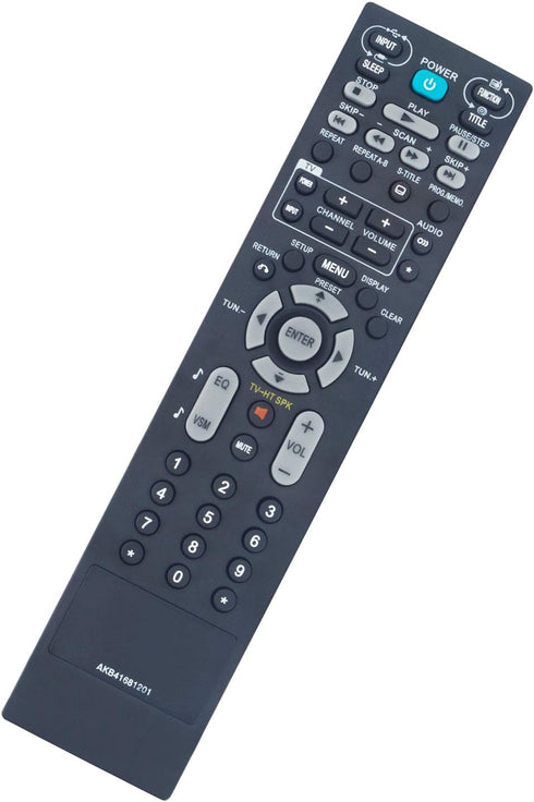 AKB41681201 Replacement Remote Control for LG DVD Home Theater System HT963PA LHT854 LH-T854 HT854 HT963SA SH93PA-F
