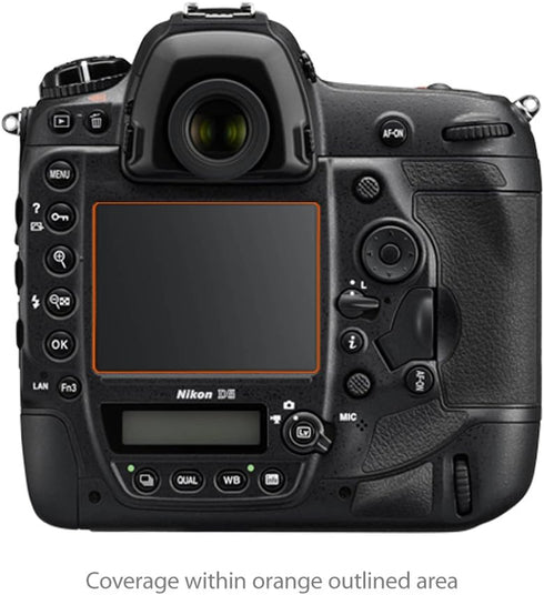 BoxWave Screen Protector for Nikon D5 - ClearTouch Crystal (2-Pack), HD Film Skin Shields from Scratches