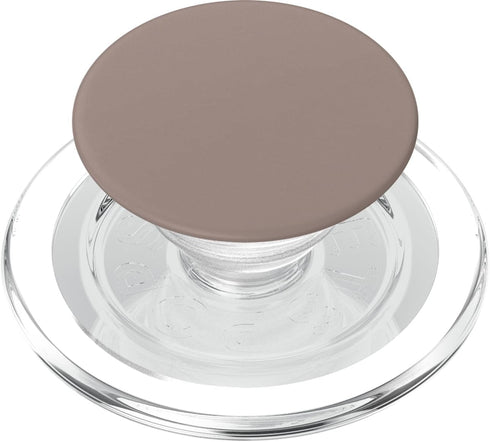 Taupe on Nude Phone Grip Holder And Stand Taupe on Nude PopSockets PopGrip for MagSafe