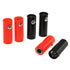 E-outstanding Banana Jack Connector 6PCS 4mm Banana Female Socket Speaker Cable Connector Adapter Black Red