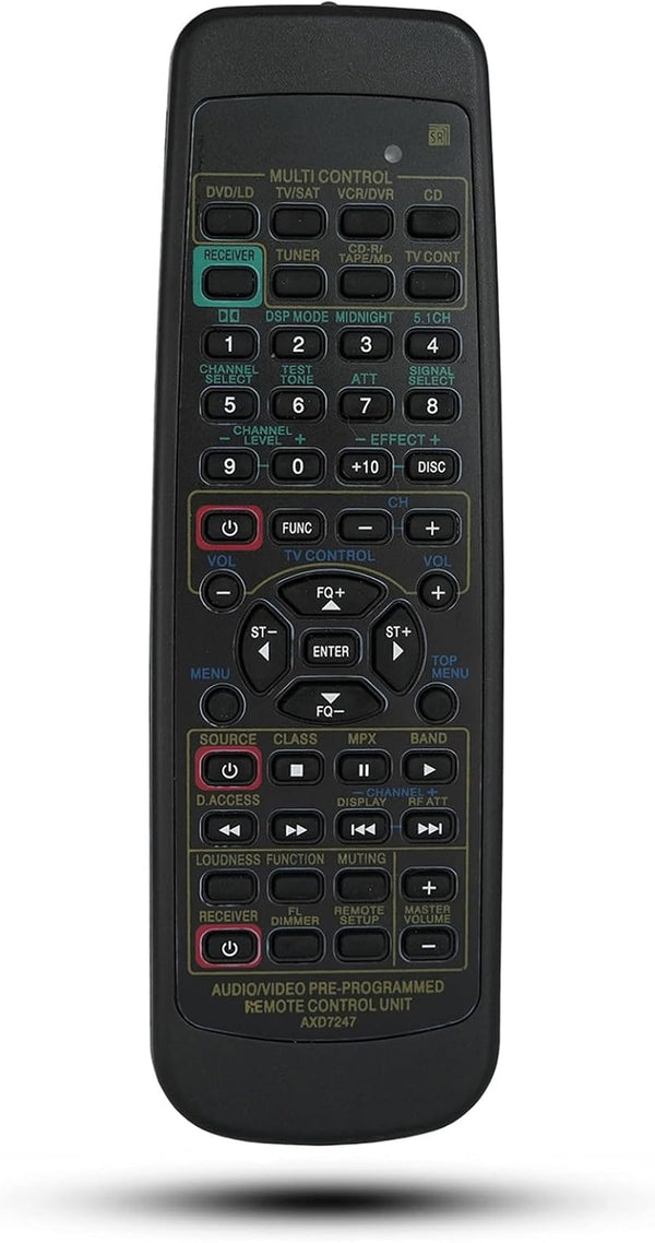 Replacement Remote Control for Pioneer VSX-D209, VSX-D309, VSX-D409, VSX-D411, VSX-D412, VSX-D510, VSX-D511