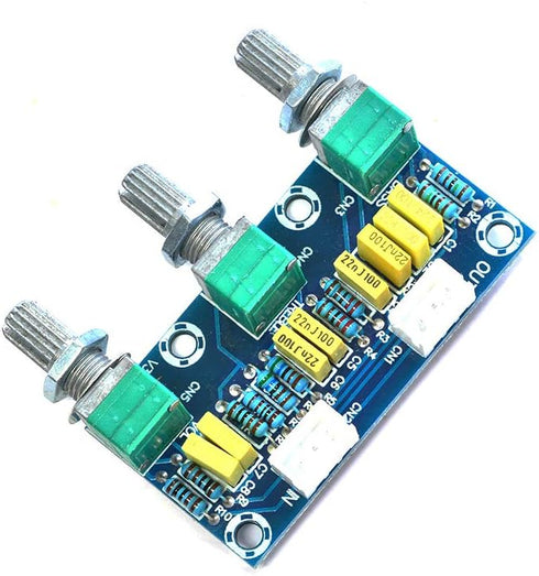 Comimark 1Pcs XH-M802 Passive Tone Volume Bass Treble Control Board Preamplifier Module