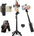 Takerers Portable Selfie Stick Tripod with RemotePocket Size 4-in-1 Extendable Cell Phone Tripod360