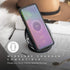 BURGA Phone Case for Samsung Galaxy S20 Ultra, Hybrid Hard Shell + Silicone, Black Polka Dots Pattern