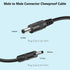 SYGGDERS 5.5 X2.1mm 4.0x1.7mm (6.56FT) Anti Chew Power Cord, Suitable for Solar Panel Connectors, to Male to Male Dc