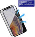 4-Way 360° Privacy Tempered Glass Screen Protector for iPhone 11/XR, 9H Scratch Resistant, Anti-Spy, 2 Pack.