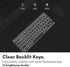 Macally Backlit Bluetooth Keyboard, Small Wireless Keyboard for MacBook Pro/Air, iMac