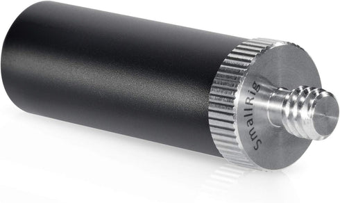 SMALLRIG Standard 15mm Micro Rod, 1.5 Inches Long with 1/4" Male Female Thread for Clamp Mount