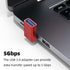 AreMe 90 Degree USB 3.0 Adapter 2 Pack, Up and Down Angle USB A Male to Female Converter for PC, Laptop, Charger