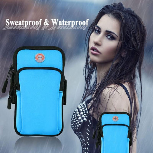 Phone Holder for Running, Armband Sleeve for iPhone 15 14 13 12 11 Pro Max, Galaxy Ultra S24 S23 S22 S21, Keys Cell Arm