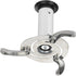 Displays2go 12" (PROJ02SV) Projector Ceiling Mount, Height, Tilt and Rotating, Cable Management