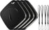 Key Finder Bluetooth Tracker, 4 Pack for iOS with Apple Find My, IP67 Waterproof, Anti-Lost Notification, Item Locator