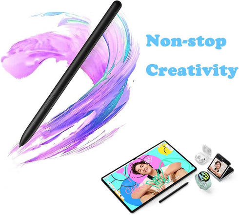 Galaxy Tab S9 Stylus Pen Replacement, for Samsung Galaxy Tab S9, S9 Plus, S9 Ultra, Without Bluetooth (Black)