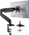 HUANUO Single Monitor Mount, Adjustable Monitor Arm for 1334 Inch Screen Up to