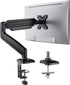 HUANUO Single Monitor Mount, Adjustable Monitor Arm for 1334 Inch Screen Up to