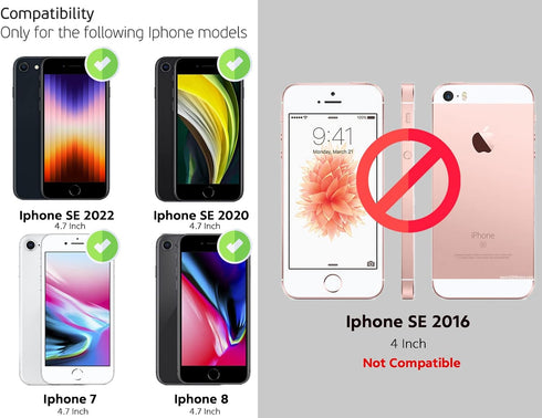 Deppa Premium Screen Protector for iPhone SE 2022, SE 2020, 7, 8, Tempered Glass 3D Full Coverage, 2 Pack