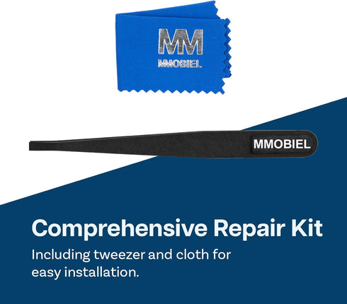 MMOBIEL Back Rear Camera Glass Lens Replacement for Samsung Galaxy S24 Ultra - Pre-Installed Adhesive, Tweezer, Cloth