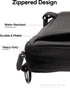 ZAGG 11+ Protective Laptop Sleeve with Pouch, Water-Resistant Neoprene Case for 11-13 Inch Tablets and Laptops