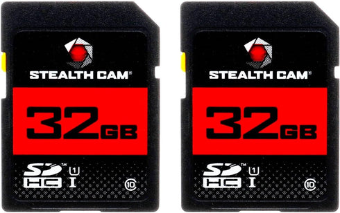 Stealth Cam SD Card - High-Speed Data Transferring Storage Game Trail Hunting Scouting Photo