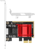 2.5Gb PCIe Network Adapter Realtek RTL8125B, 2500/1000/100Mbps Gigabit Ethernet Card RJ45 LAN Port for Gaming/Office, Wake on LAN, Support PXE for Windows/Linux/MAC