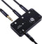 cooidea 3.5mm Stereo Audio Switcher Support 1 in 3 Out or 3 in