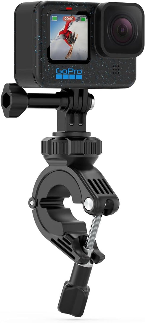 Sametop Handlebar Bike Pole Mount for GoPro Hero 12, 11, 10, 9, 8, 7, 6, 5, DJI Action Cameras - 360° Rotation