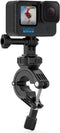 Sametop Handlebar Bike Pole Mount for GoPro Hero 12, 11, 10, 9, 8, 7, 6, 5, DJI Action Cameras - 360° Rotation