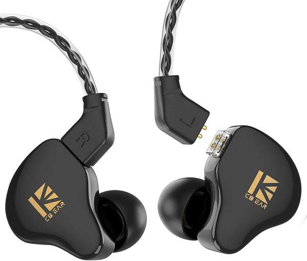 KBEAR KS1 in-Ear Earphones, Stereo Wired Headphones with Dual Magnetic Circuit Dynamic Drivers, Noise Canceling