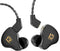 KBEAR KS1 in-Ear Earphones, Stereo Wired Headphones with Dual Magnetic Circuit Dynamic Drivers, Noise Canceling