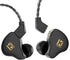 KBEAR KS1 in-Ear Earphones, Stereo Wired Headphones with Dual Magnetic Circuit Dynamic Drivers, Noise Canceling