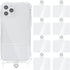 8 Pcs Phone Lanyard Patch, Universal Phone Tether with Metal Ring Compatible with Cellphone Pad