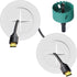Riozoo TV Wire Hider Kit for Wall Mount TV, White in Wall Cable