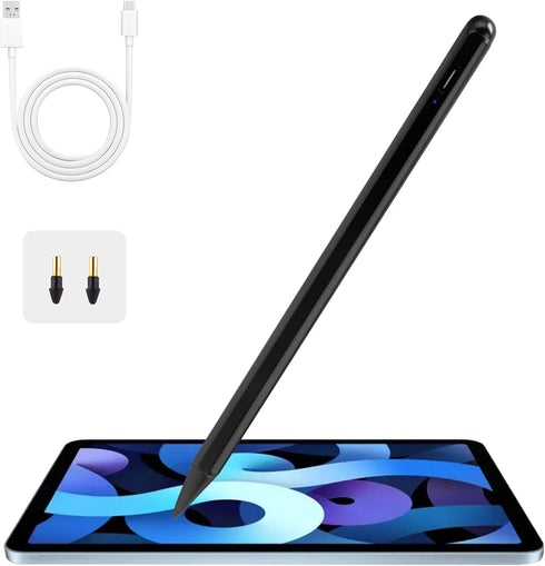 iPad 10th/9th/8/7 Generation 10.2" Stylus Pen, Rechargeable with Palm Rejection for Drawing Writing