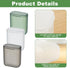 Portable Travel Data Cable Organizer Box with Lid, Phone Charger Organizer for Small Personal Items, Data Cables