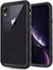 Compatible Apple iPhone XR Case, Full-Body Protective Waterproof, Shockproof Clear Cover for iPhone XR (6.1 Inch, Black)