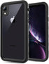 Compatible Apple iPhone XR Case, Full-Body Protective Waterproof, Shockproof Clear Cover for iPhone XR (6.1 Inch, Black)