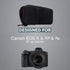 MegaGear MG1556 Ultra Light Neoprene Camera Case for Canon EOS Ra, RP, R (24-105mm) - Black