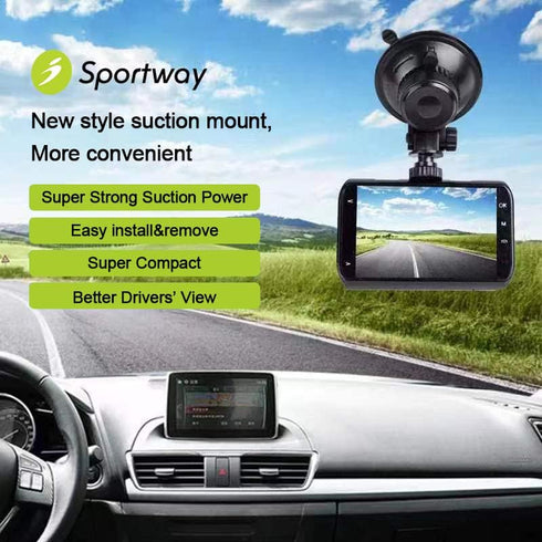 S501 Dash Cam Suction Mount Holder (5th Gen) for CHORTAU, OldShark, NIUTA, Boogiio, ORSKEY, Abask & More