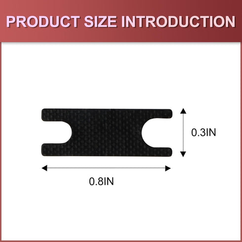 YIMAGUJRX Keyboard Stabilizer Films Pcb Stabilizer Teflon Pads for Custom Gaming Keyboards (20 Pcs)