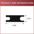 YIMAGUJRX Keyboard Stabilizer Films Pcb Stabilizer Teflon Pads for Custom Gaming Keyboards (20 Pcs)