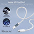 Quntis USBC to Lightning Cable for iPhone 3FT, 3Pack USB-C Charging Cable, MFi Certified for iPhone 14 13 12 Mini Pro