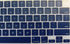 Laptop Keyboard Keycaps Replacement for MacBook Pro/Air Retina 13.6/14/15/16" M2/M3 Pro Model (Midnight Blue)